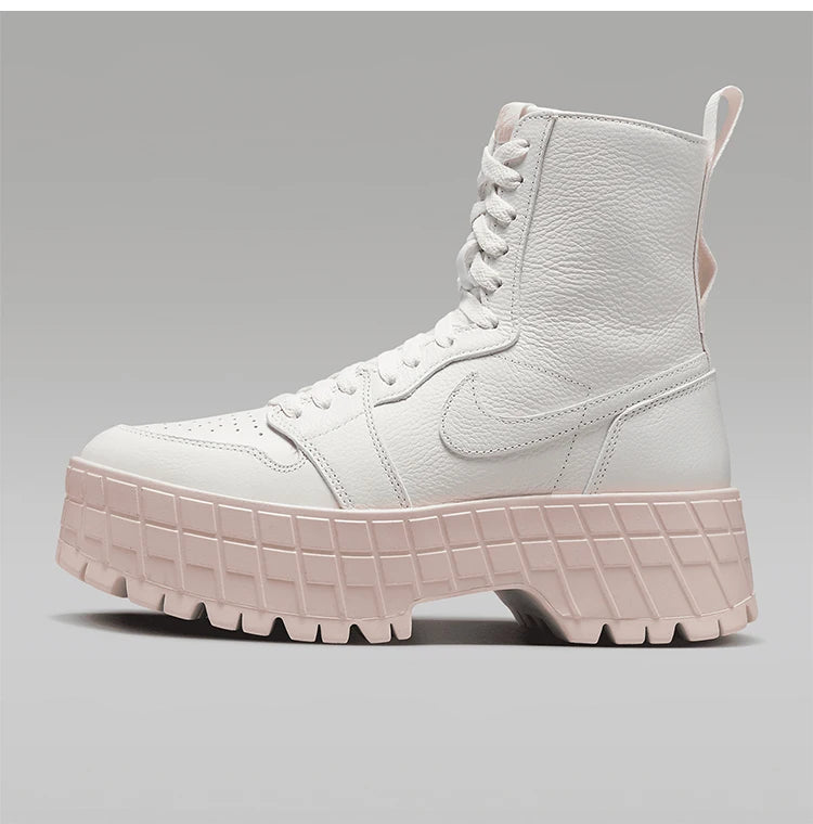 Originální dámské polstrované a odolné krátké boty Nike Air Jordan s tlustou podrážkou FJ5737-116