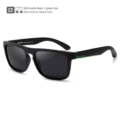 Outdoor Sport Square Myopia Lens Prescription Sunglasses Men Polarized Driving Anti-Glare Myopes Lunettes 0 -0.5 -0.75 To -6.0