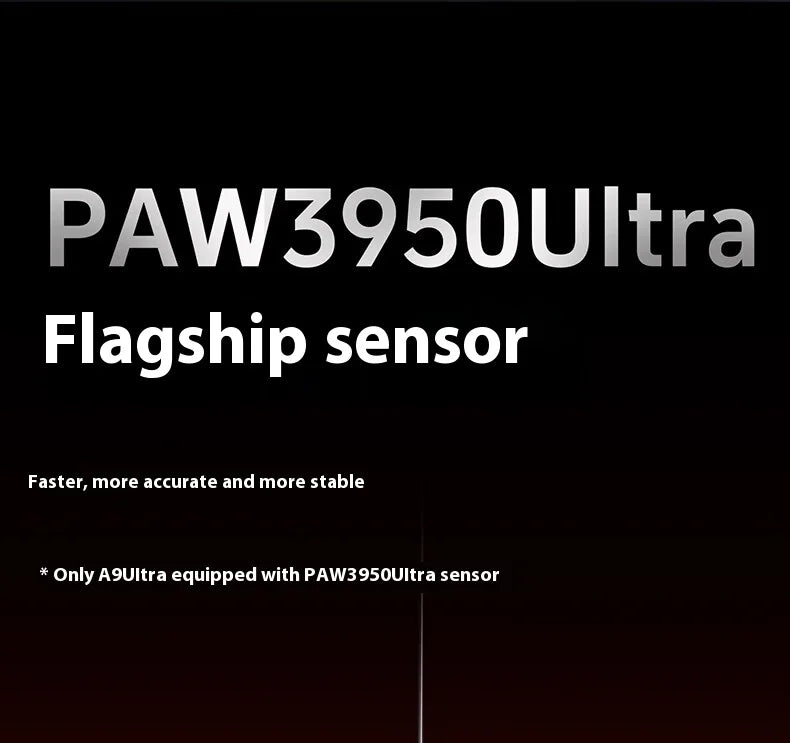 ATK A9 Ultra kabellose Gaming-Maus, Tri-Mode, 8K, 53g, leicht, A9/A9 SE/A9 Plus/A9 Pro Gaming-Maus, E-Sports-PC, personalisiertes Geschenk
