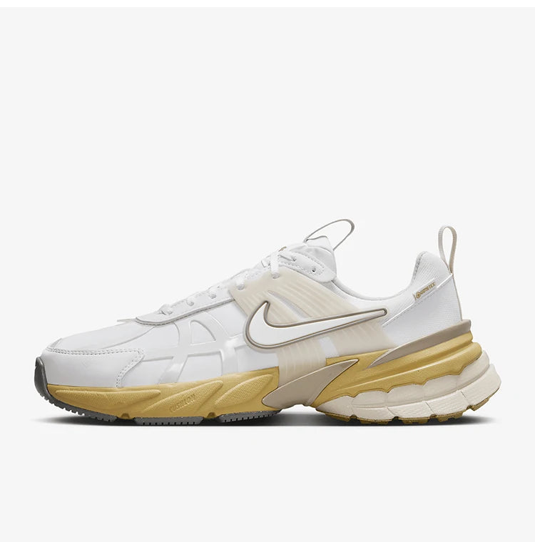 Ténis de corrida Nike Authentic V2K RUN GTX para mulher, de cano baixo, estilo retro com patchwork, FZ2622-002