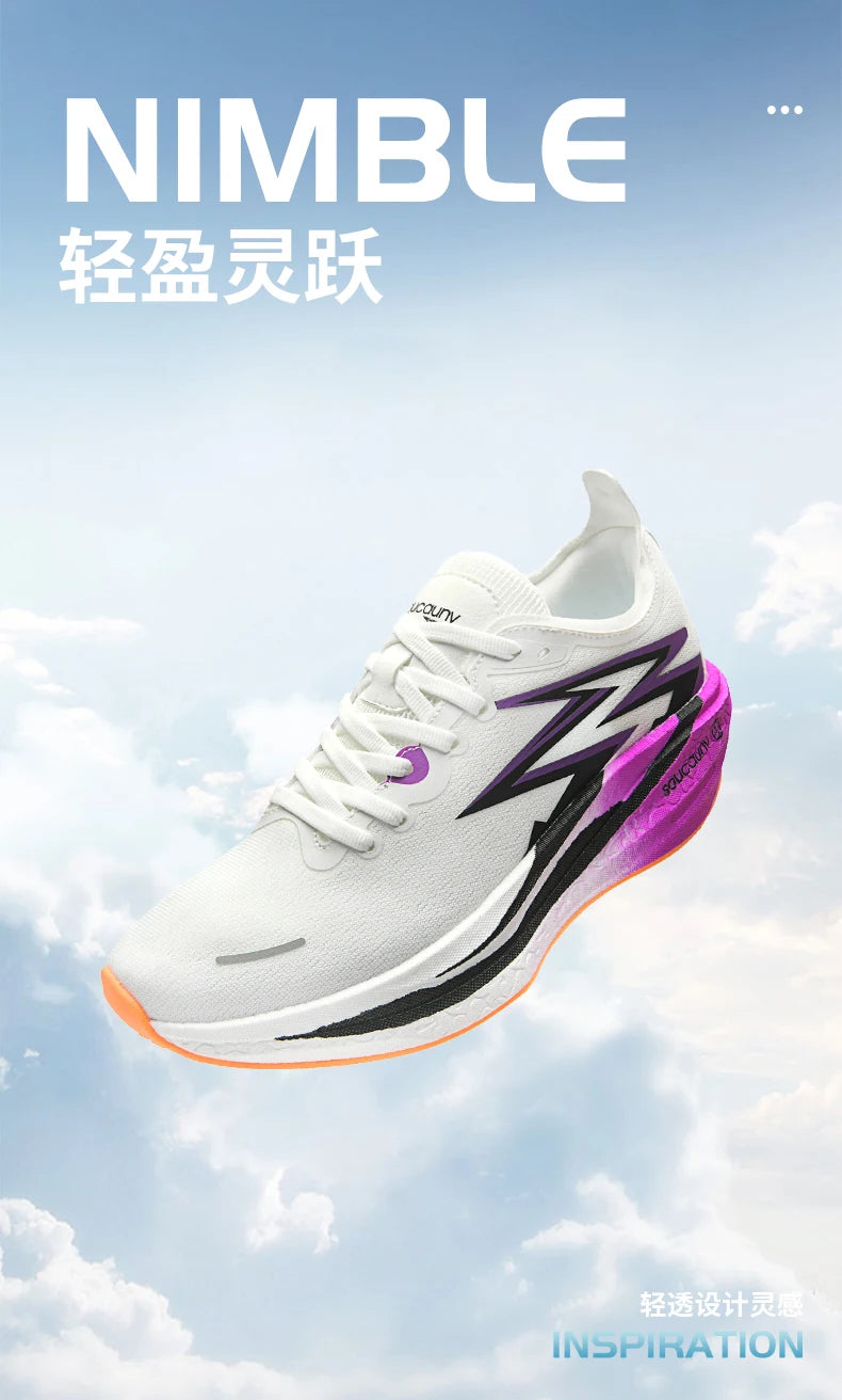 Ténis de Corrida NOVOS com Placa de Carbono para Maratona, Homem e Mulher, Desportivos, Respiráveis, Leves, Confortáveis, Antiderrapantes e Casuais