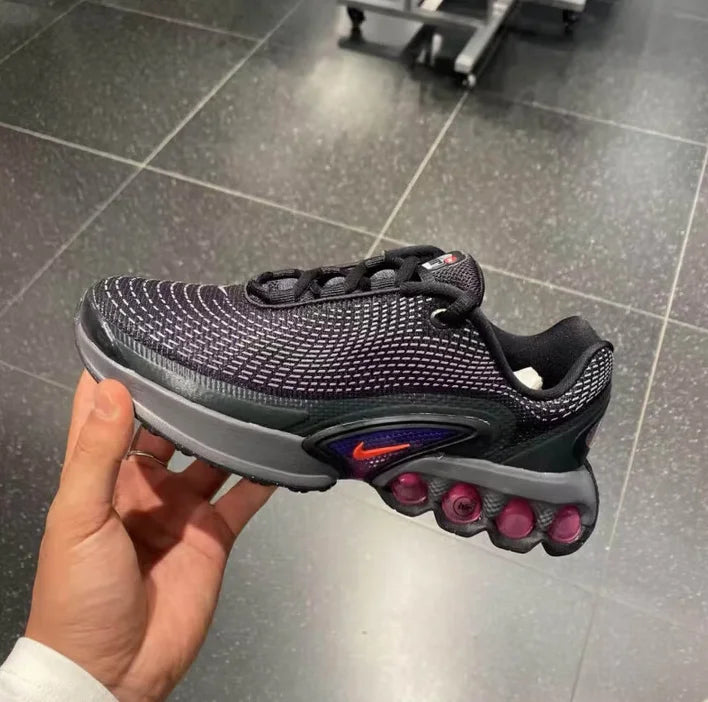 Nike's New Air Max Dn Men's Large-Cushion Black Casual Sports Shoes Fb8987-008