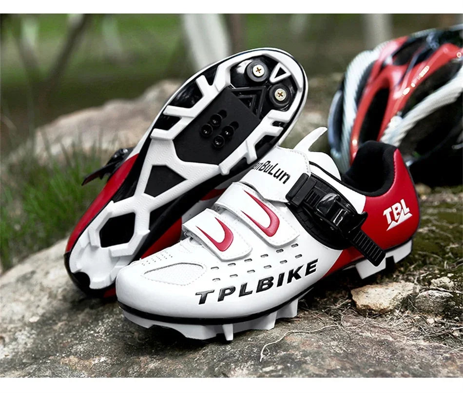 Unisex Cycling Sneakers Road Women Cycling Shoes Nonslip Men Mountain Bike Shoes Racing SPD Outdoor Zapatillas Ciclismo Mtb