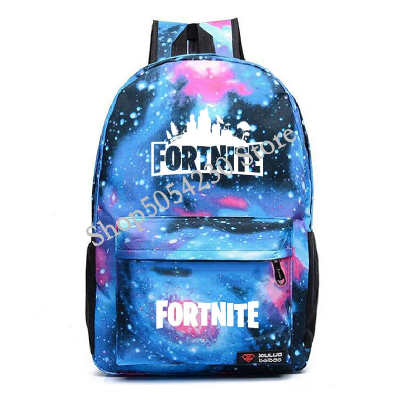Fortnite Games Backpack Fortnite School Bags for Teenagers Unisex Schoolyard Laptop Mochilas Travel Casual Bags