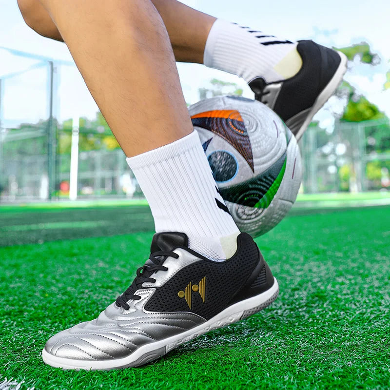 High-quality New Men Football Boots Grass High-top Futsal Sneakers Soccer Shoes Non-Slip Match Indoor Hot-selling Outdoor Sports