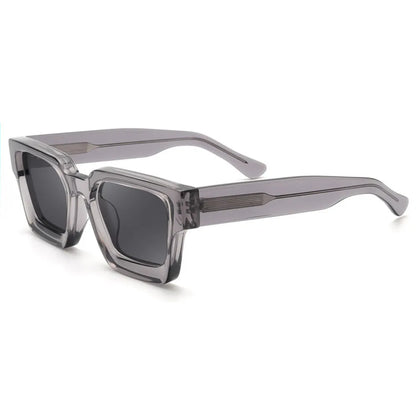 Luxury Acetate Frame Sun Glasses Rectangle Polarized Sunglasses Fashion Design High Quality UV400 Outdoors Eyewear Men Women
