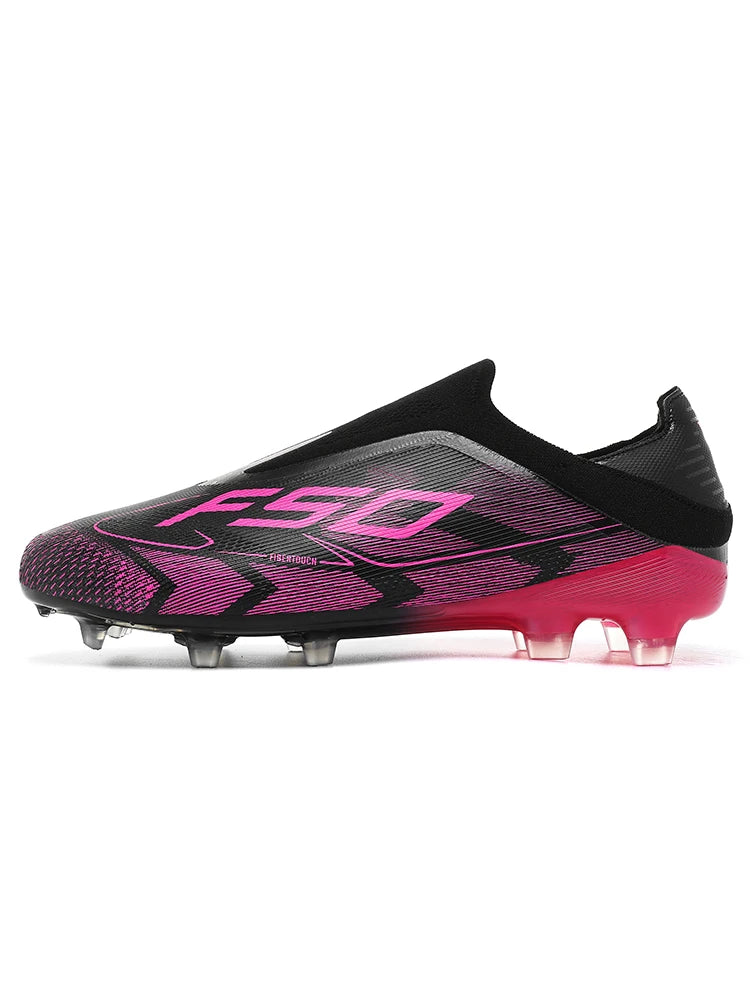 Nouvelles Chaussures de Football pour Hommes Antidérapantes, Crampons de Futsal Intérieur et de Football sur Gazon, Baskets Montantes de Haute Qualité, Meilleures Ventes pour l'Extérieur