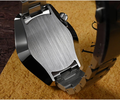 San Martin Design 44mm Men Diver Watch MM300 Sport Steel Vintage NH35 Automatic Mechanical Sapphire Waterproof 300M Lum SN0087