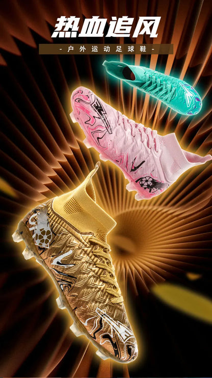 Novas Chuteiras de Futebol Profissionais para Homem, Antiderrapantes, Unissexo, Respiráveis, para Futsal e Desporto, Ultraleves, Drop Shipping