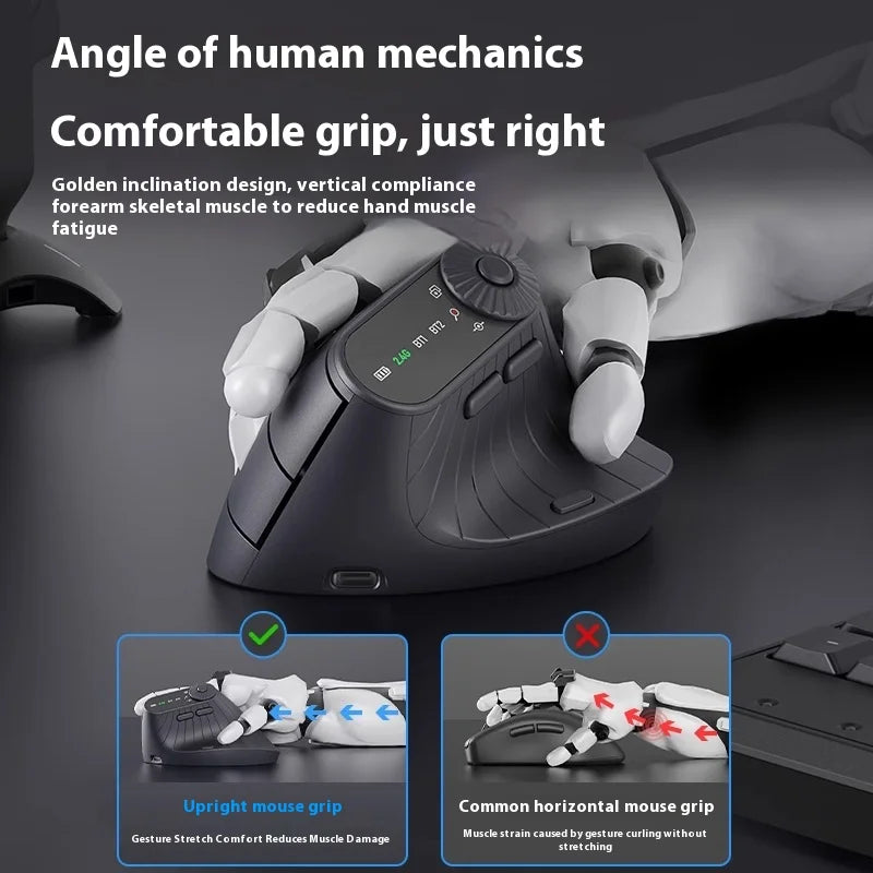 Monster M2 PRO MAX Gaming Mouse Rechargeable Dual Mode DPI Lightweight Custom & Comfortable Ergonomic Wireless Mouse Sensitive