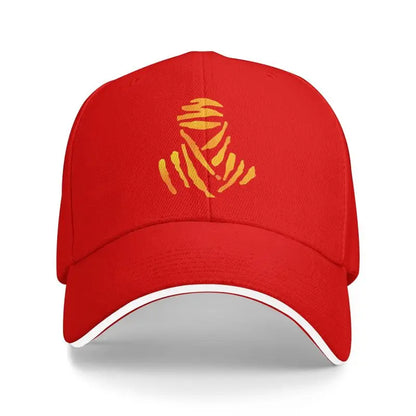 Motorcycle Dakar Rally Baseball Cap Retro Motor Off Road Racing Sandwich Hats for Men Women Breathable Dad Hat Running Golf