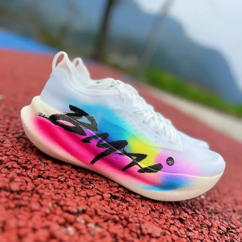 BMAI New 42KM Marathon Herren- und Damen-Sportschuhe, gedämpfte Laufschuhe, atmungsaktive Fitness-Sneaker für Damen, Designer-Sneaker für Herren