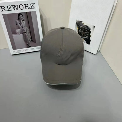 High Quality Solid Color Baseball Cap Men Women Fashion All-match Sun Hat