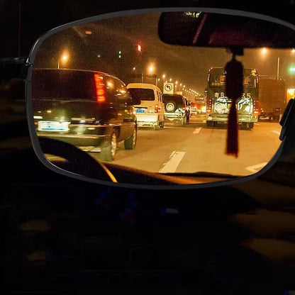 Night Driving Glasses For Men Women Fit Over Sunglasses Anti Glare Polarized HD Night Vision Glasses Windproof Outdoor Cycling