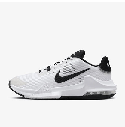 Scarpe da basket da uomo Nike genuine Impact 4 DM1124-103, pratiche, con ammortizzazione a cuscino d’aria