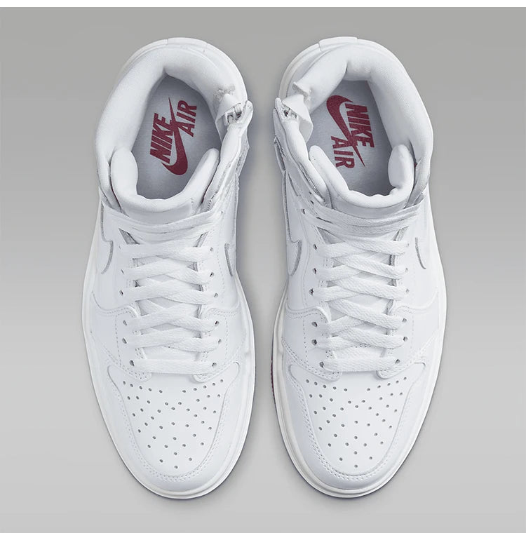 Ténis desportivos Nike Air Jordan genuínos para mulher, com sola grossa e duradoura, FB9894-100