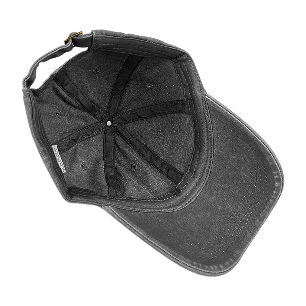 Retro Washed Distressed bejzbol kapa s izvezenom lubanjom, očinska kapa, muška i ženska, ležerna, podesiva, vanjska, sunčana kapa 260617