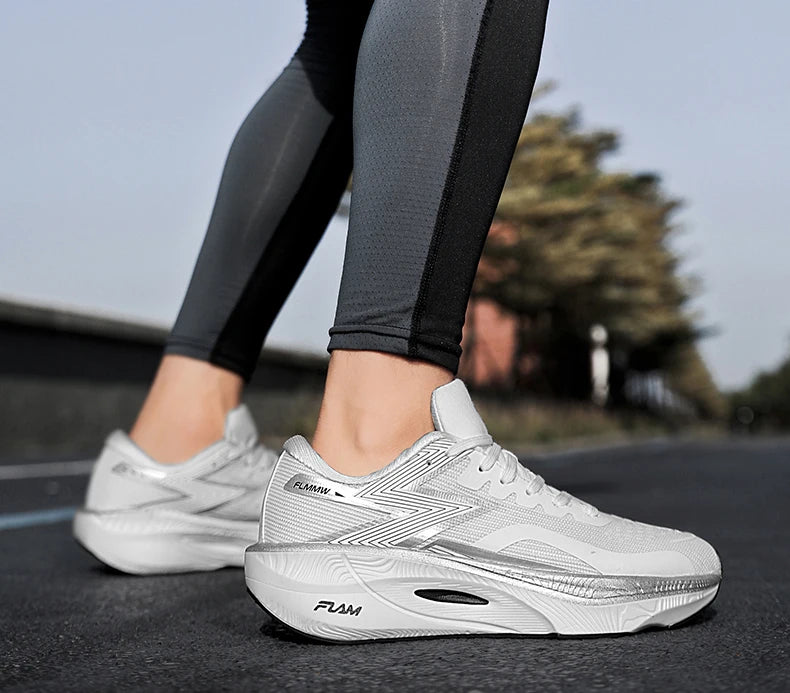 Running Shoes Carbon Plate Specialty Marathon Men's Sports Breathable Lightweight Women's Comfortable Athletic Non-slip Sneakers