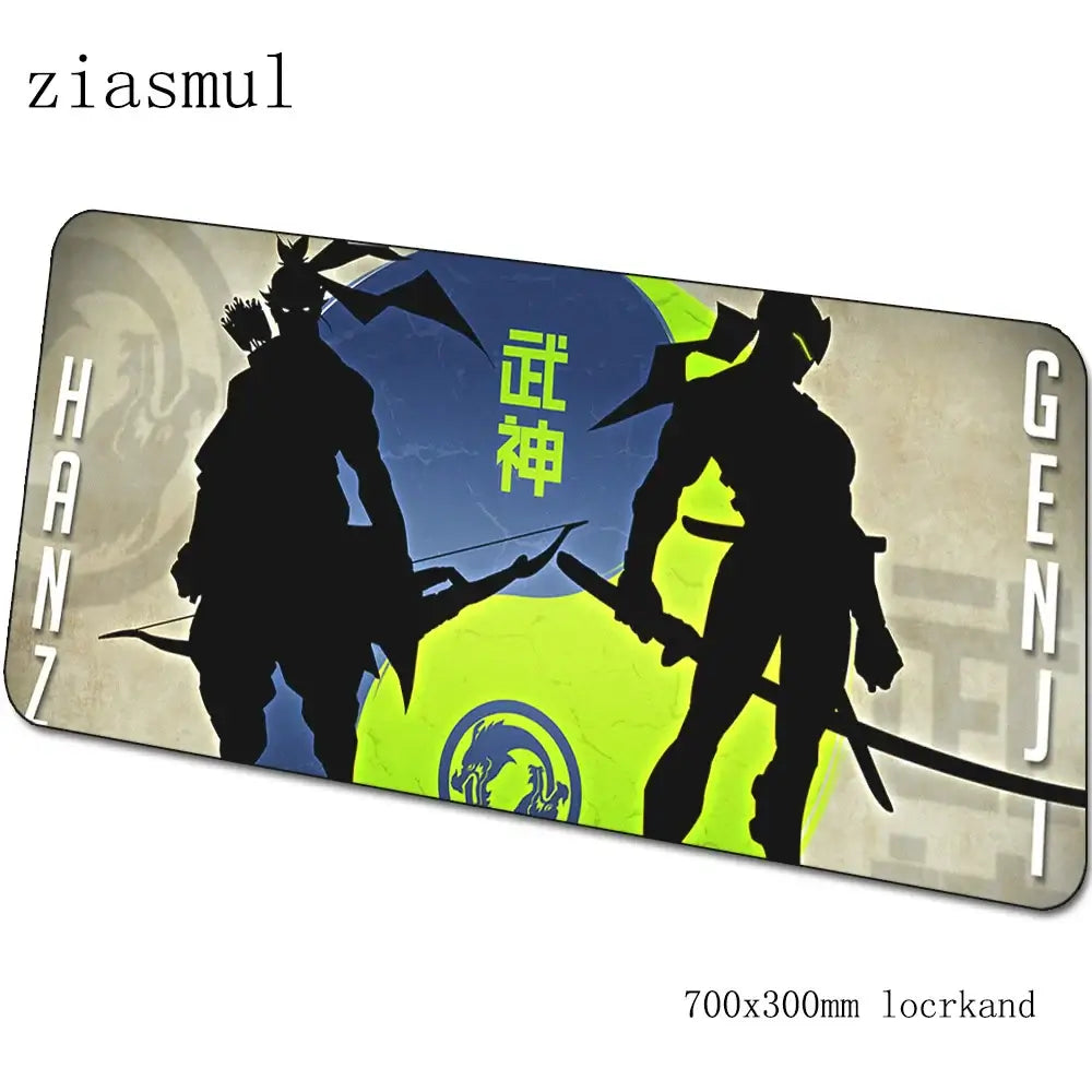overwatch mouse pad Cartoon Computer mat 700x300x3mm gaming mousepad large Indie Pop padmouse keyboard games pc gamer desk