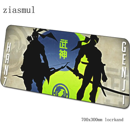 overwatch mouse pad Cartoon Computer mat 700x300x3mm gaming mousepad large Indie Pop padmouse keyboard games pc gamer desk
