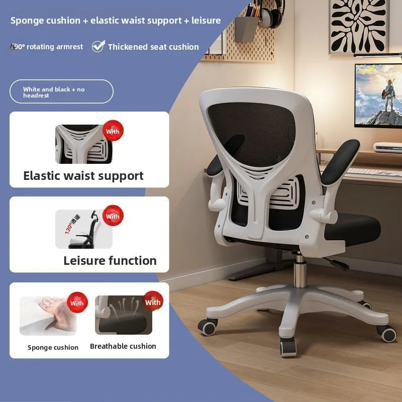 Ergonomic Gaming Chair for Dorm Office Long Hours Comfortable Computer Desk Chair