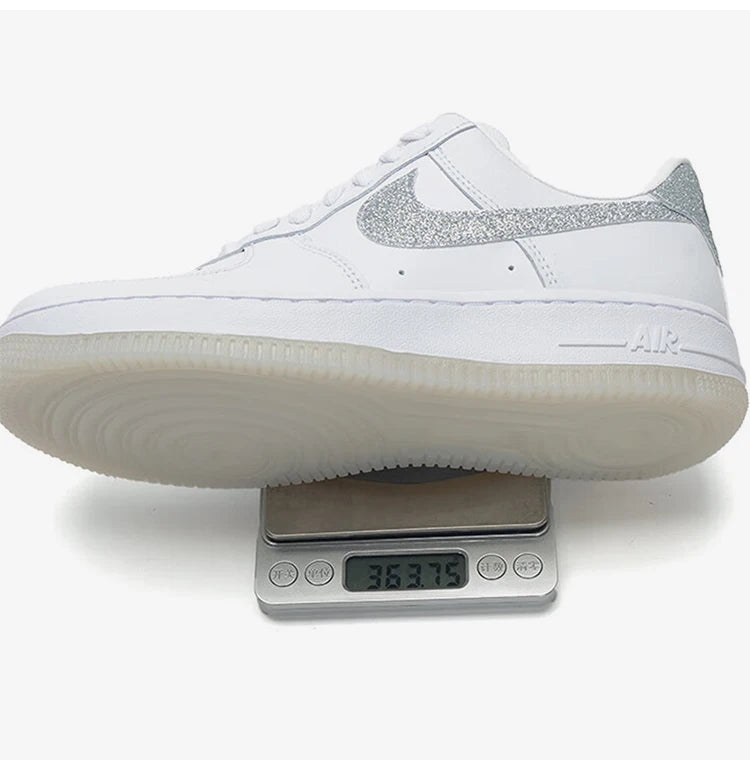 Ténis casuais minimalistas clássicos para mulher, novos e genuínos da Nike, modelo HQ3461-191