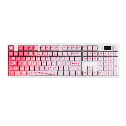 EPOMAKER QK108 QMK/VIA Full-Sized ANSI US Layout Wired/BT/2.4Ghz Wireless Mechanical Keyboard RGB Backlight with 8000mAh Battery