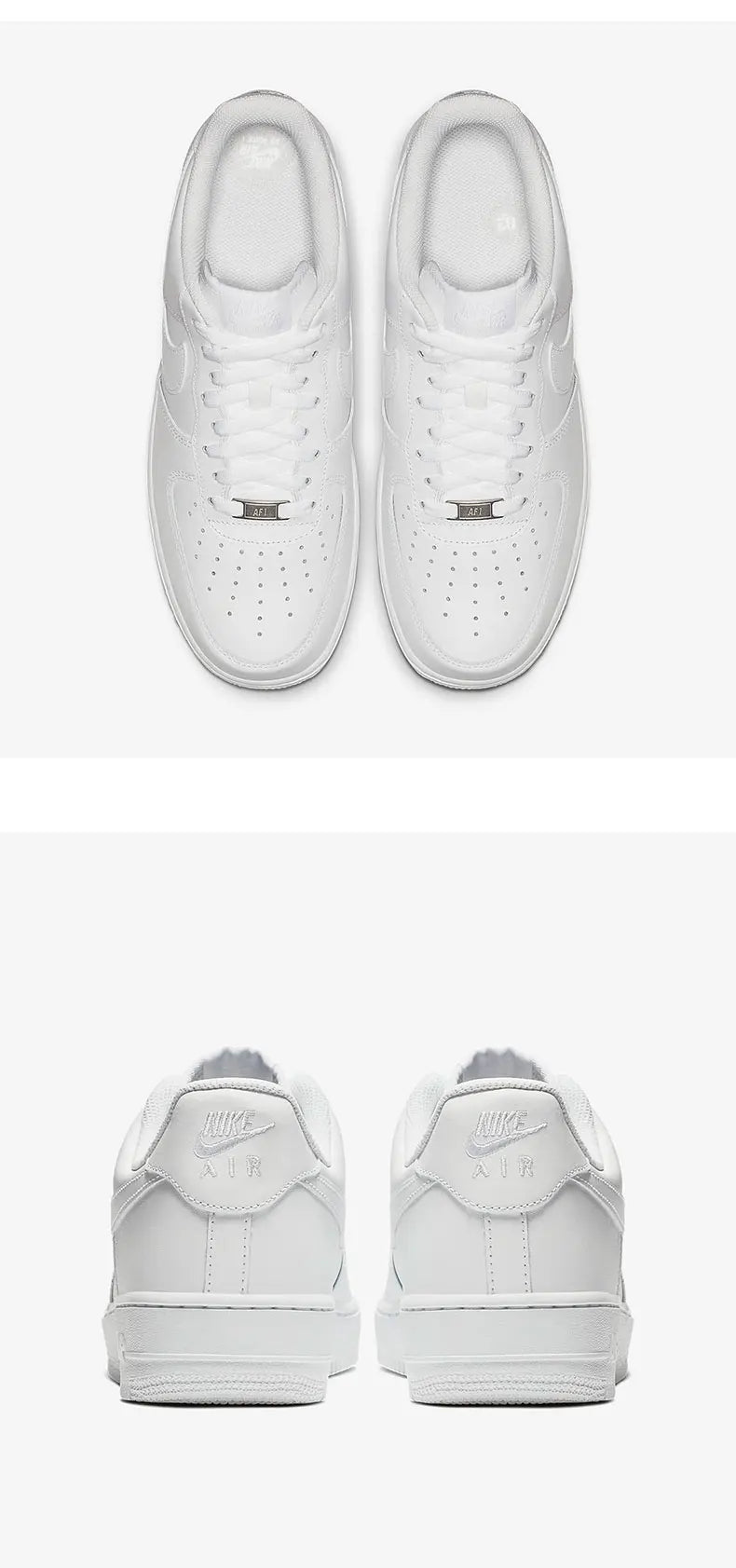 Nike AIR FORCE 1 ufficiali e autentiche da uomo, scarpe casual resistenti e alla moda, modello CW2288-111