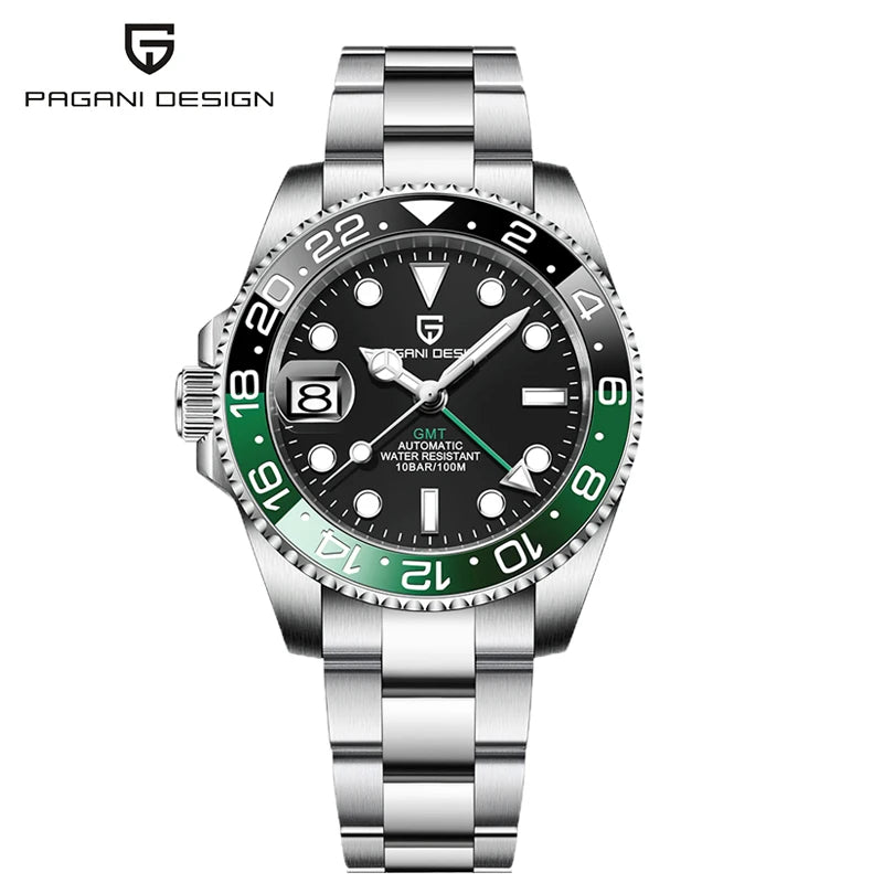 New PAGANI DESIGN Top Luxury Watch 8215 Sports Mechanical Automatic Watch Waterproof Stainless Steel Sapphire Watches for Man