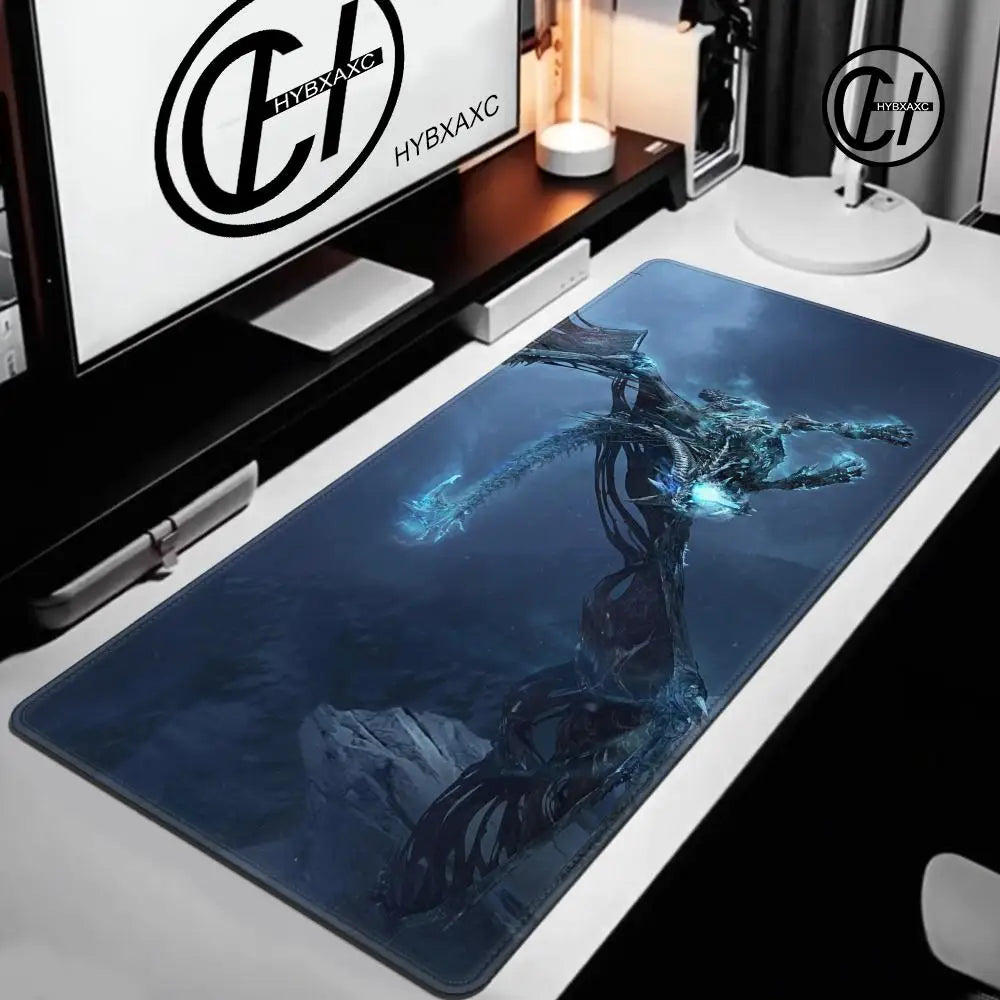 Mouse Pad World of Warcraft Lich King για PC HD Anime Gaming Αξεσουάρ Πληκτρολόγιο Mousepad Φορητού Υπολογιστή XXL Επιφάνεια Γραφείου για Game Cabinet Χαλί