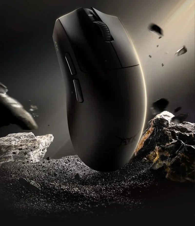 Nuovo mouse gaming wireless ultraleggero ATK X1 SE Starlight PAW3395 26K DPI, driver Hub Page, 1000Hz, accessori per giocatori PC