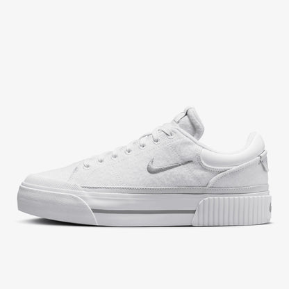 Ténis de skate com plataforma Nike Authentic Legacy Lift para mulher FZ2606-100