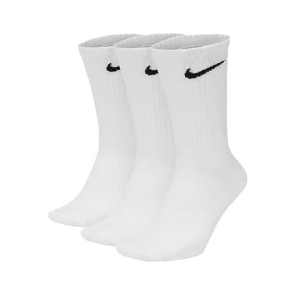 Nike Logo Athletic High-Top-sokker Træningssokker til midt på læggen Unisex-stil Kombinationspakke Hvid SX7676-100