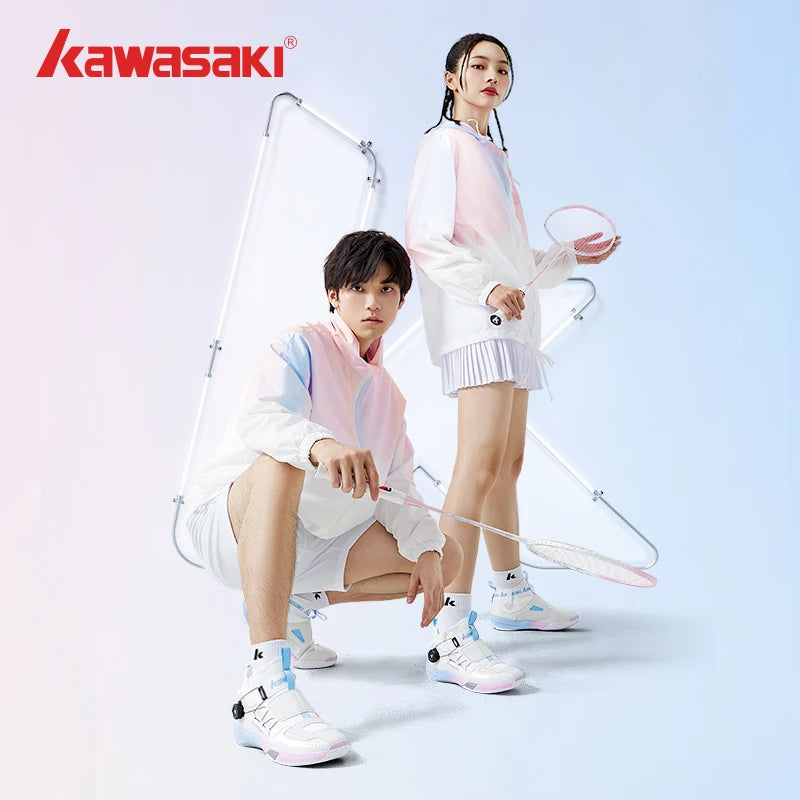 Sapatos de badminton profissionais Kawasaki King Series 2.0 para homem e mulher, antitorção, desportivos, sapatos de ténis originais para homem, ténis A3311
