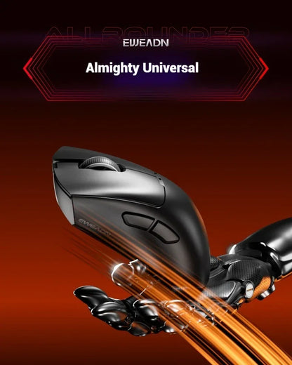 EWEADN A5 Pro Ultra wireless Lightweight Mouse Three-mode Paw3395/3311 22K/26KDPI Low Latency Gaming Mouse
