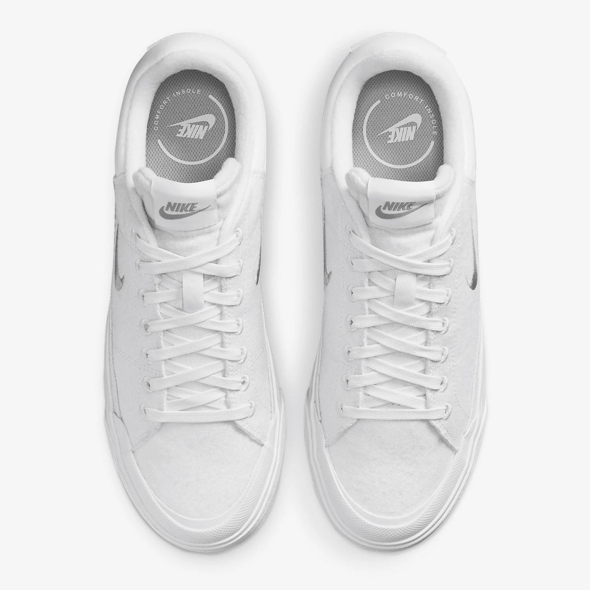 Ténis de skate com plataforma Nike Authentic Legacy Lift para mulher FZ2606-100