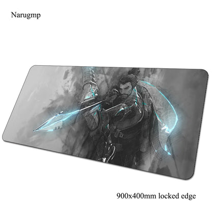 Overwatch-muismat voor verjaardag, computermat 900x400x3mm, grote gaming-muismat, cadeau, bureauonderlegger voor muis en toetsenbord, pc-gamer