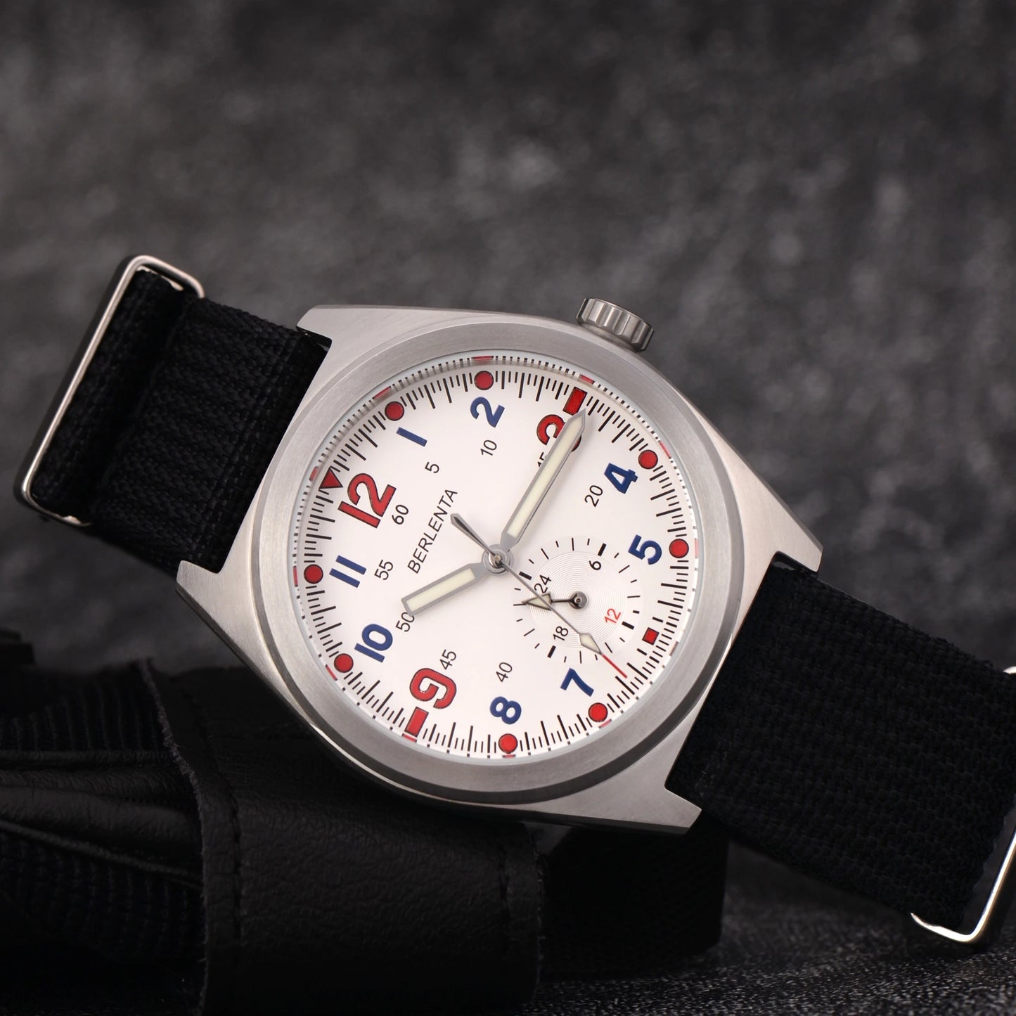Berlenta VH60 Watch Men 100m Waterproof 316L Steel Wristwatch For Men Top Brand Luxury Male Clock Military Fashion Wrist Wach