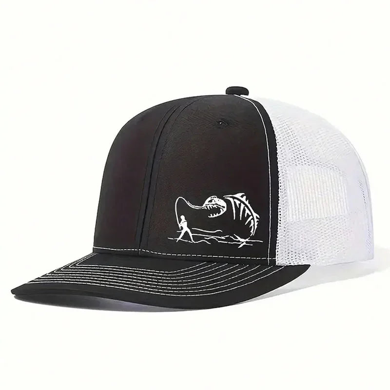 New Fashion Richardson 112 Micro Curved Trucker Cap Fishing PrintedSummer Mesh Breathable Baseball Caps Outdoor Gorras Hombre