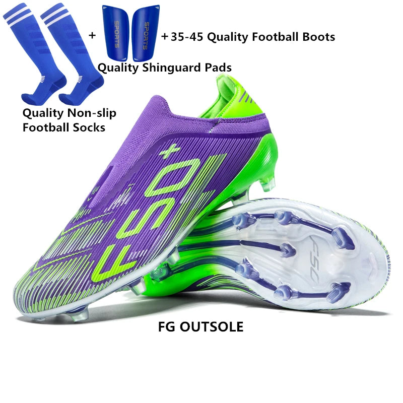 Size 35-45 Men FG/TF Football Boots Futsal Professional Unisex Boys Soccer Shoes Football Shoes Sneakers
