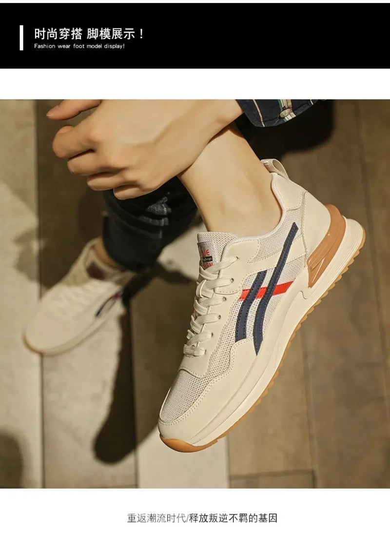 Męskie sneakersy, oddychające buty casualowe sznurowane, sportowe buty do biegania dla mężczyzn, buty tenisowe, tanie buty, wyprzedaż, darmowa wysyłka