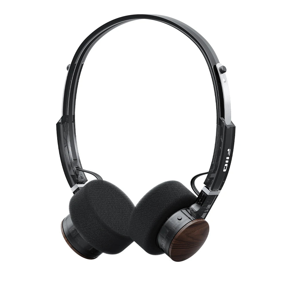 Cuffie Bluetooth on-ear FIIO EH11 – Headset wireless Hi-Res LDAC con bassi potenti, batteria 30H, connessione a doppio dispositivo e design rétro leggero