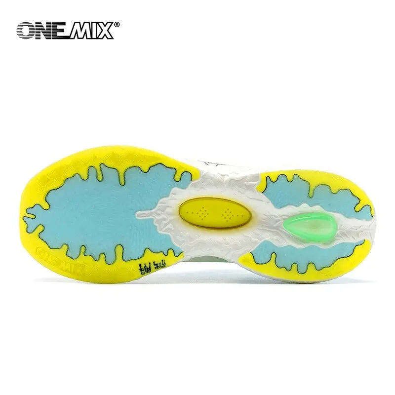 ONEMIX 2024 Nuovo stile colore O-Resilio CreamMix Scarpe da running su strada da uomo, leggere e ammortizzate, sneakers da allenamento outdoor da uomo