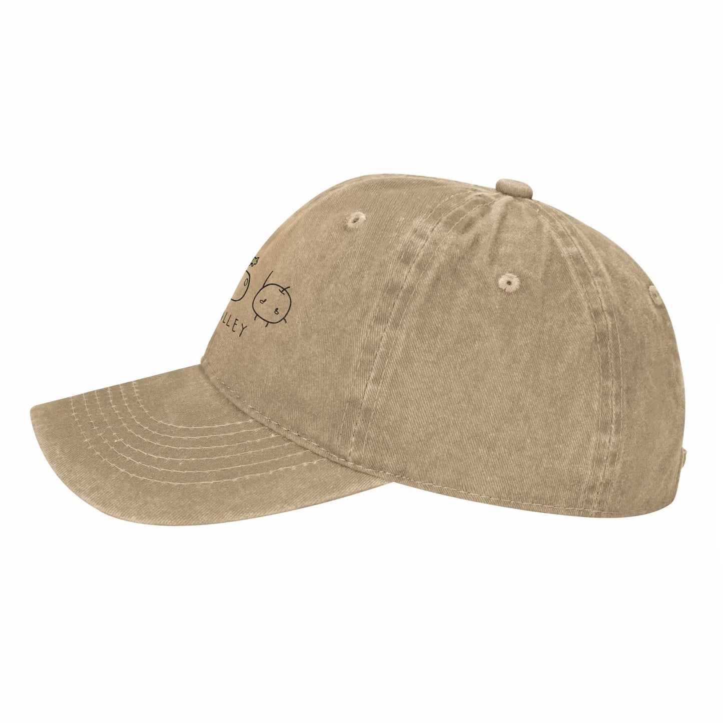 Game Stardew Valley Sun Baseball Cap y2k Funny Unisex-Teens Washed Hip Hop Hats Sun-Proof Design Outdoor Sport Snapback Cap Gift