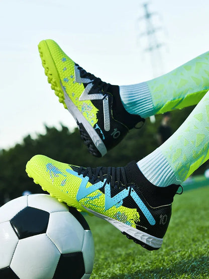 Nuove scarpe da calcio da uomo Society, tacchetti professionali, scarpe da calcio indoor, scarpini veloci da campo, sneaker da ragazzo originali per allenamento