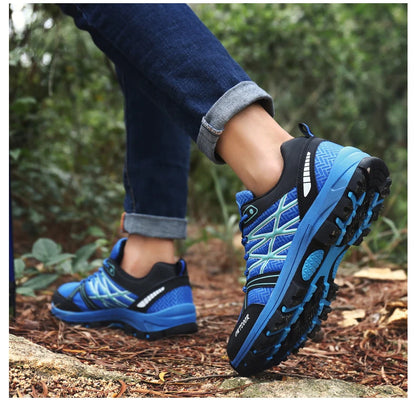 Scarpe da trekking da uomo Brand in mesh traspirante, scarpe da viaggio outdoor impermeabili per caccia e pesca, scarpe sportive da montagna, fuoristrada e riding