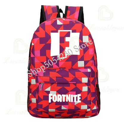 Fortnite Games Backpack Fortnite School Bags for Teenagers Unisex Schoolyard Laptop Mochilas Travel Casual Bags