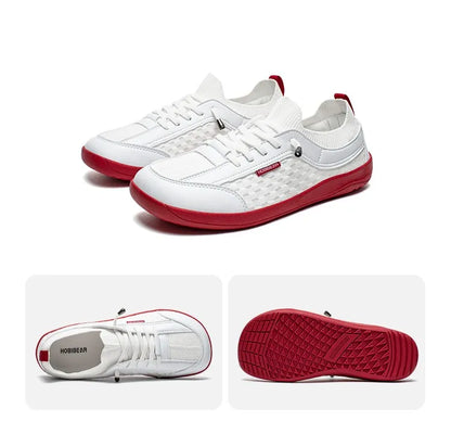 HOBIBEAR Men Barefoot Shoes Women Slip-On Wide Toe Walking Sneakers | Zero Drop Sole | Lightweight Breathable Minimalist Shoes