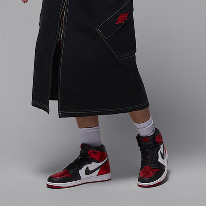Ténis de basquetebol clássicos de cano alto para mulher Nike JORDAN genuínos FD2596-602