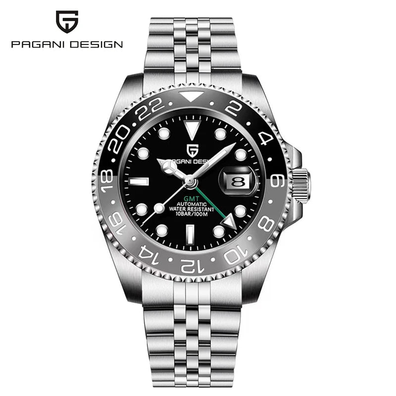 New PAGANI DESIGN Top Luxury Watch 8215 Sports Mechanical Automatic Watch Waterproof Stainless Steel Sapphire Watches for Man